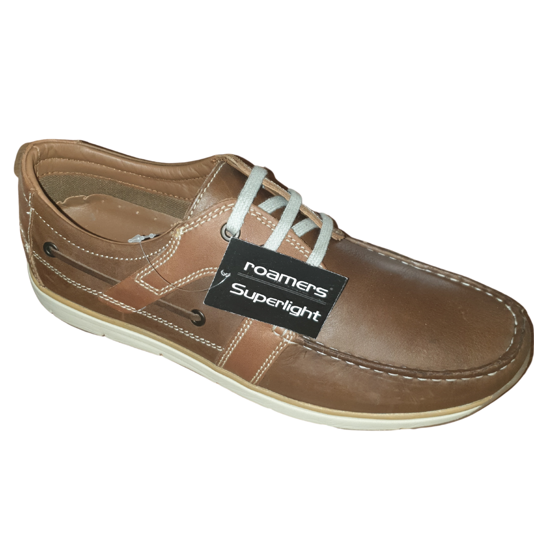 Boat shoe, roamers make.