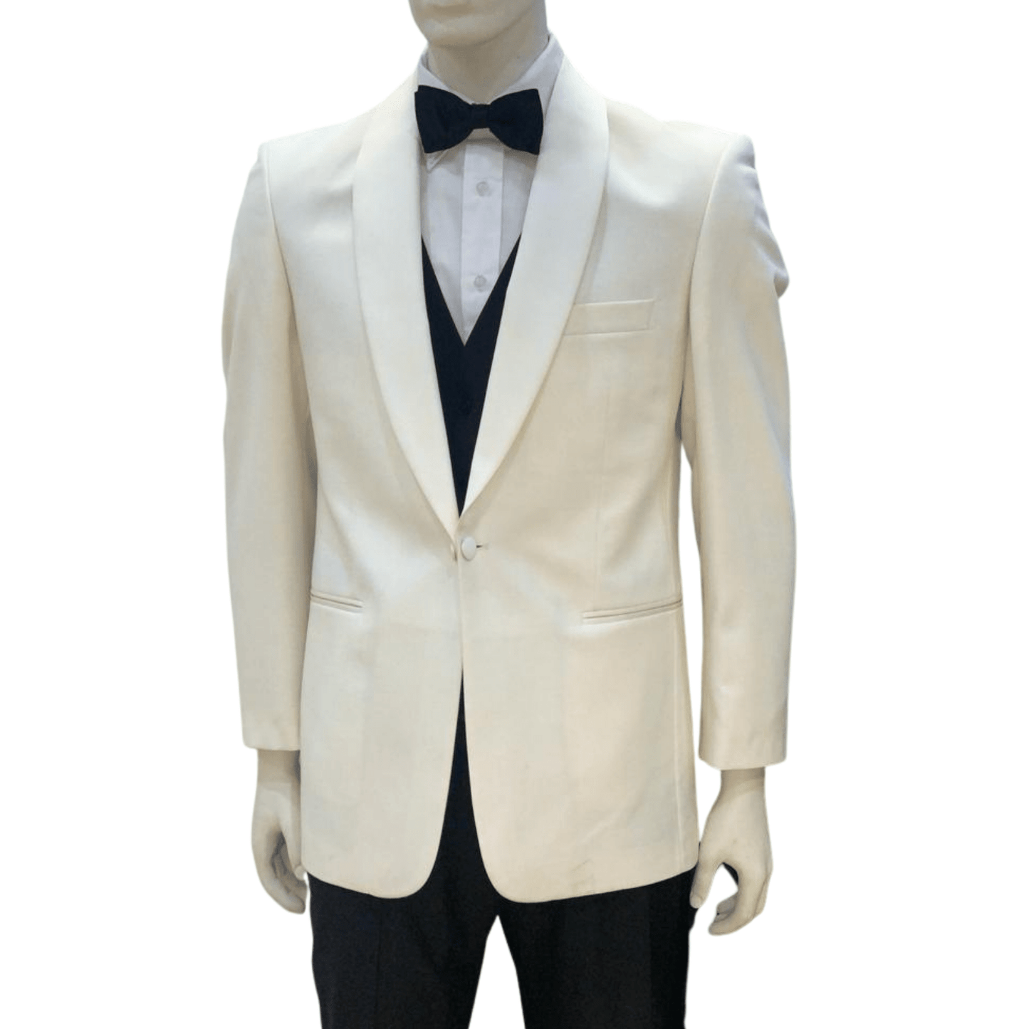 ITSUITS white Tux jacket available in 3 piece or separates